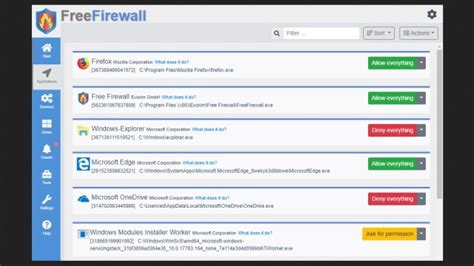 The firewall protects the ports of your computer from hackers and blocks harmful or malicious programs that might expose your sensitive data over the internet. Free Firewall Download for Windows 10, 7, 8, 8.1 32/64 bit ...