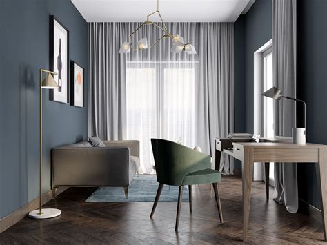 Shop wayfair for the best home office curtains. Pin by Danglegedangai on 意向 | Interior architecture ...