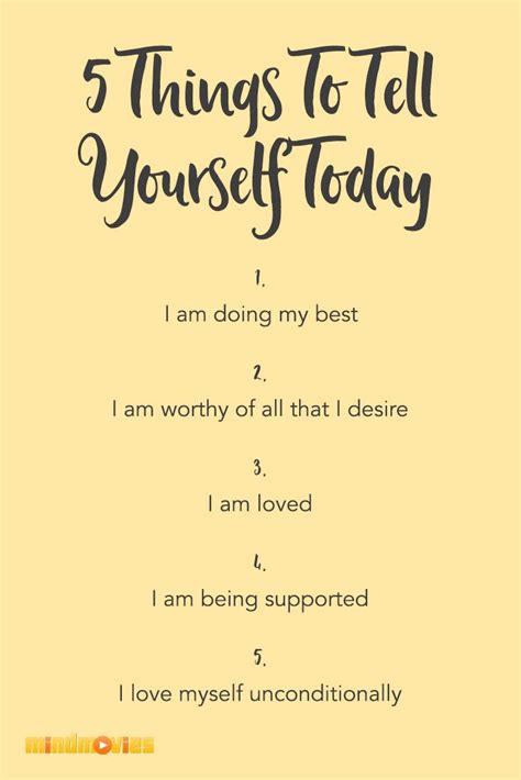Positive Affirmations 5 Things To Tell Yourself Today Launch Your