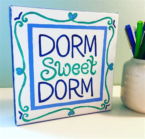 Download Quote Canvas - Dorm Sweet Dorm | Dorm sweet dorm, Canvas ...