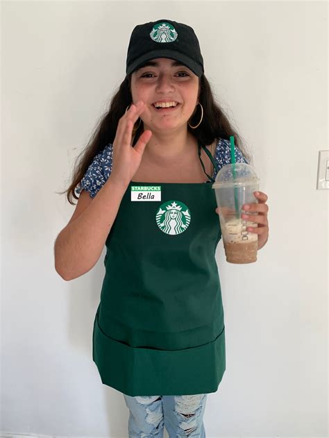 Starbucks Apron Hat Or Cap Adult And Teen Halloween Etsy