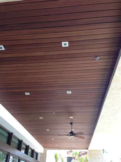 Ceiling Made Of Resysta Pvc Ceiling Design Ceiling Cladding Ceiling