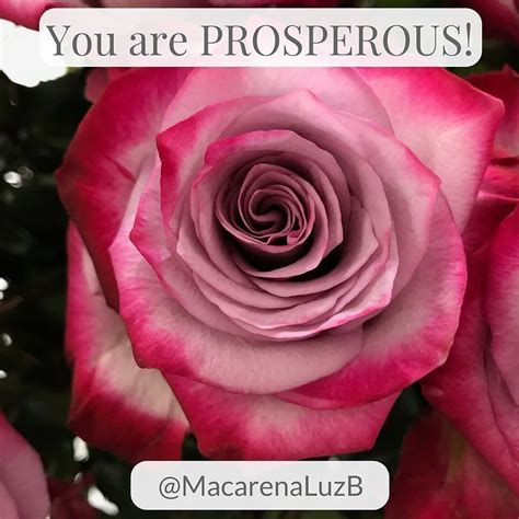 You Are Prosperous