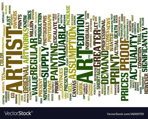 Art Myths Debunked Text Background Word Cloud Vector Image