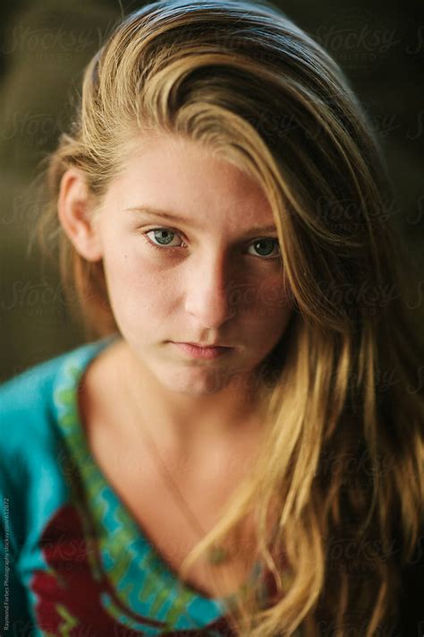 Portrait Of Young Teen Girl By Raymond Forbes Photography