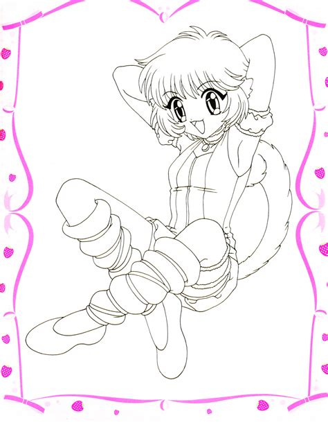 For Those Who Want Tokyo Mew Mew Coloring Pages