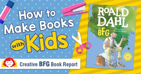 How To Make Books With Kids Creative Bfg Book Report The Joy Of Teaching