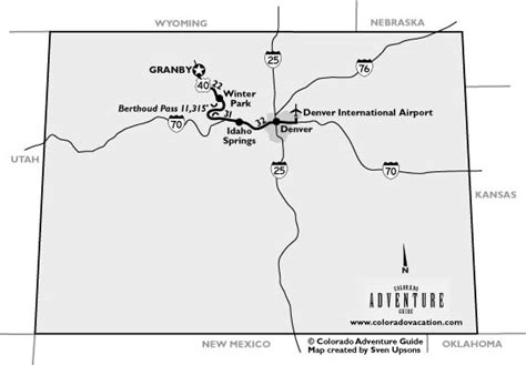 Colorado Maps For Granby And Grand Lake