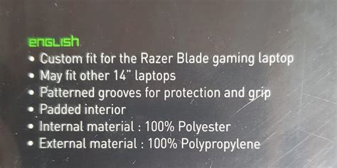 Razer Blade Armor Case Computers And Tech Parts And Accessories Laptop