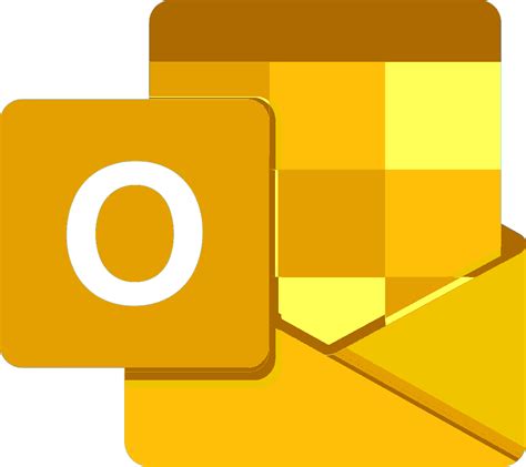 Office 365 Outlook Yellow Icon Office365