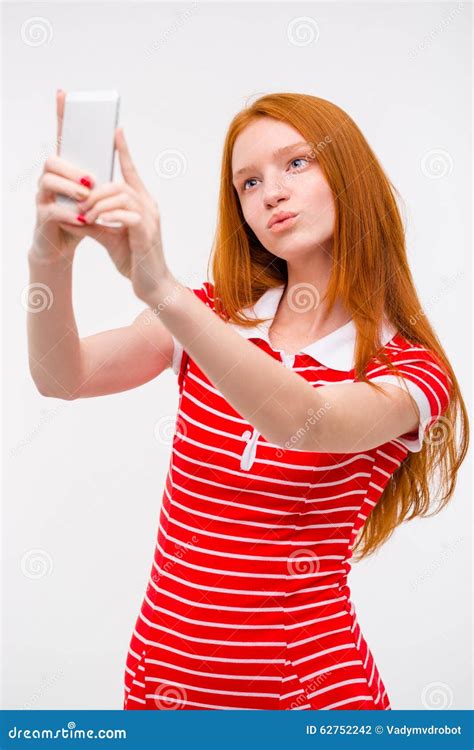 Young Redhead Selfie Telegraph
