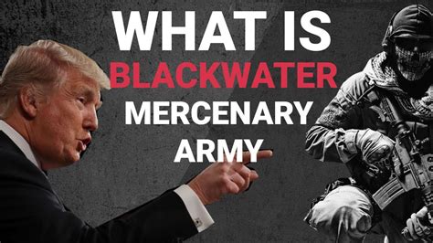 What Is Blackwater Youtube