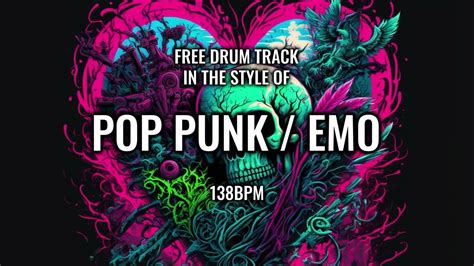 New Pop Punk Emo Track Drums Only 138 Bpm Youtube
