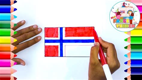 From wikimedia commons, the free media repository. Hvordan tegne og fargelegge det Norske flagget ...