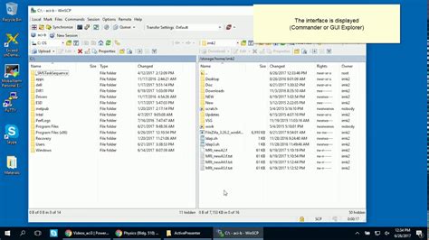 How To Transfer Files To And From Ics Aci With Winscp For Windows