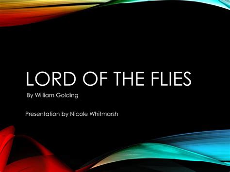Ppt Lord Of The Flies Powerpoint Presentation Free Download Id2333587