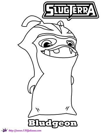 Most will feature fan art as a coloring page. Bludgeon, The Rammstone from SlugTerra, Coloring Page ...