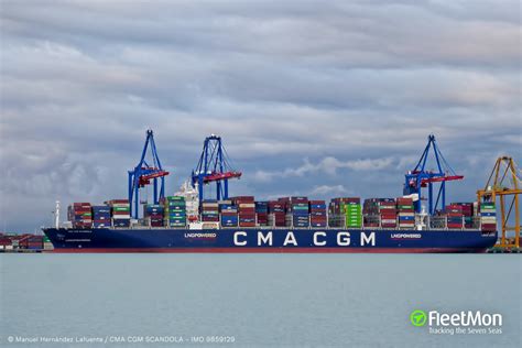 Vessel Cma Cgm Scandola Container Ship Imo 9859129 Mmsi 215839000