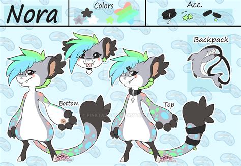 Nora Reference Oc By Pinktabico On Deviantart