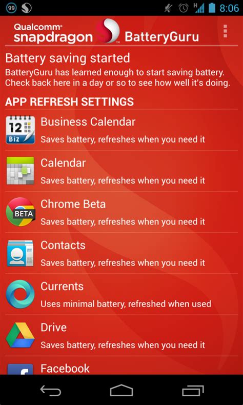 Qualcomms Batteryguru App Promises Longer Uptime For Your Snapdragon