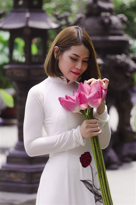 free images person woman white model spring natural asia clothing lady pink bride
