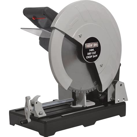 Free Shipping — Ironton Dry Cut Metal Saw — 14in 15 Amps 1450 Rpm