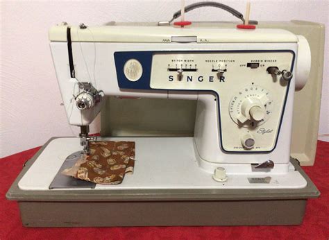 Vintage Singer Sewing Machine Model Zig Zag Great Britain Etsy