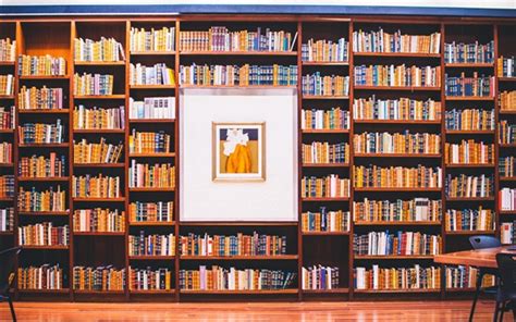 Book Library Wallpaper 4k Blangsak Wall