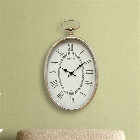 Stratton Home Decor Elegant Wall Clock And Reviews Wayfair