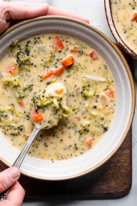 Instant Pot Broccoli Cheddar Soup Food Faith Fitness