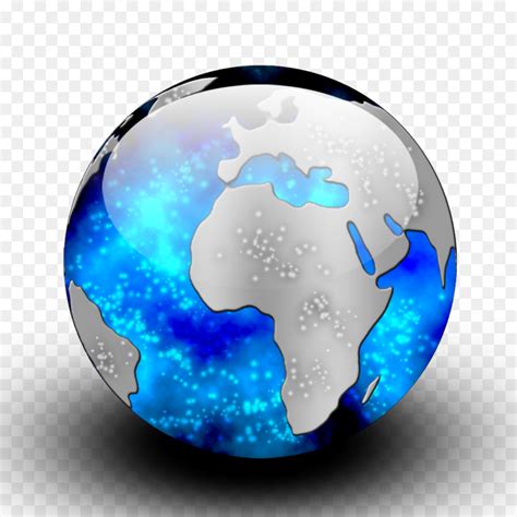 Globe World Animation Cartoon Blue Earth Png Download 658658