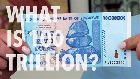 Zimbabwe 100 Trillion Notes