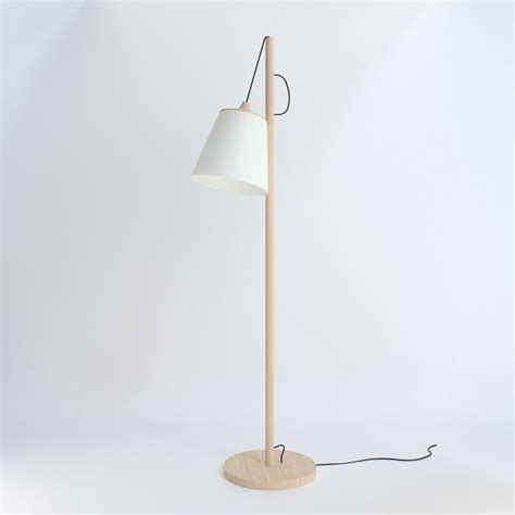 Modern Scandinavian Floor Lamp By Muuto 3d Model Cgtrader