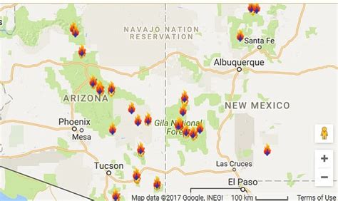 Wildfires Burn 45000 Acres Across Arizona Williams Grand Canyon News