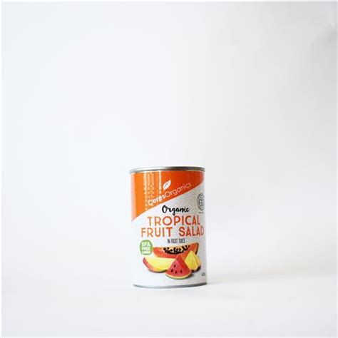 Ceres Organics Canned Tropical Fruit Salad 400g All About Organics Online