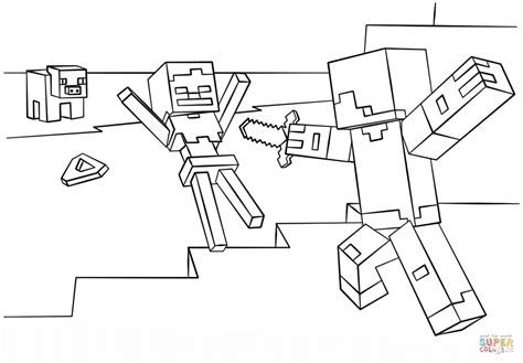 Enderman Coloring Pages Coloring Home