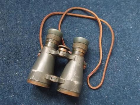 Original Ww1 German Binoculars Fernglas 08 By Emil Busch