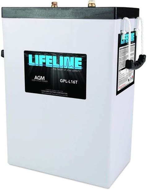 Lifeline Gpl L16t 6 Volt 400ah Deep Cycle Battery Uk Car