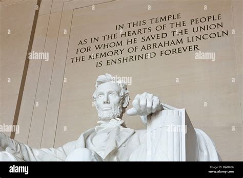 Lincoln Memorial Washington Dc Usa Stock Photo Alamy