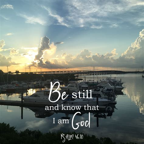Be Still And Know That I Am God Free Printable - Printable Templates