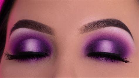 Purple Smokey Halo Eye Look Tutorial Youtube Halo Eye Makeup