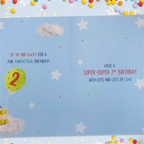 Stunning Great Grandson Age 2 Birthday Card The Celebration Store