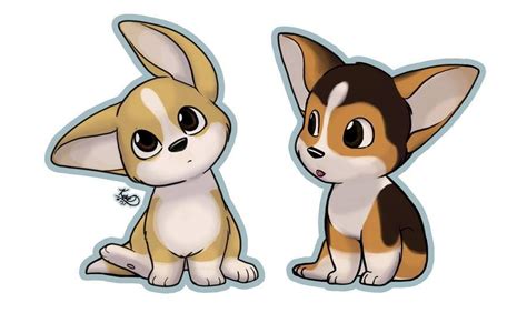 Cute Cartoon Corgis Corgis Pinterest Corgis Cartoon And Corgi