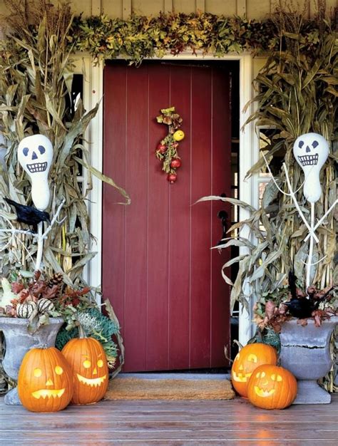 Halloween Deko Entrance Decorate Beautiful Ideas Halloween