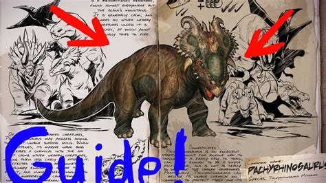 Ark Survival Evolved Guide Deutsch Pachyrhinosaurus Zähmen