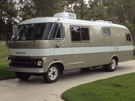 1973 Dodge Travco Motorhome Build A Campervan Motorhome Campervan