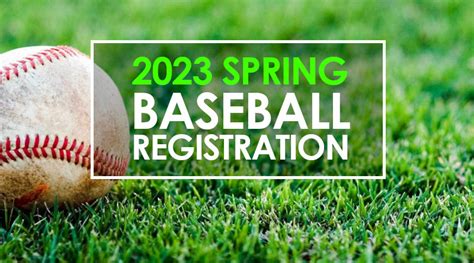 2023 Spring Baseball Registration Open Now White Rock South Surrey