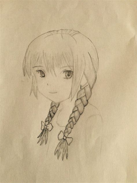 Amazing Manga Drawing By 10 Year Old Girl Manga Drawing Girl Drawing