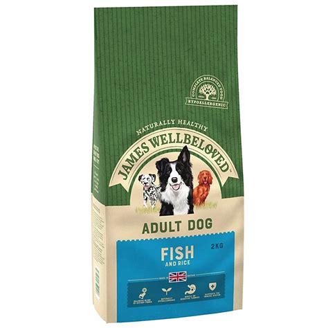 James Wellbeloved Adult Dog Food Maintenance Fish And Rice Kibble 2kg