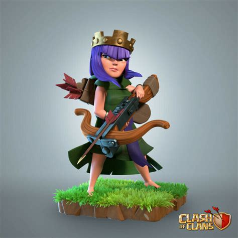 clash of clans hero guide to archer queen mobilematters